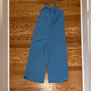 Girl’s Blue Jumpsuit, size Medium